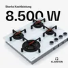 Klarstein Illuminosa 4 Gaskochfeld - 4 Sabaf-Brenner, 4 kW Produktbild-Vorschau 2
