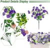 Kunstblumen wie Echt, 8 Bündel Künstliche Blumen Produktbild-Vorschau 3