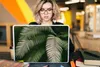 MuchoWow® Laptop Aufkleber Sticker Cover Palmwedel - Sommer Produktbild-Vorschau 5