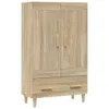 vidaXL Deska barowa dąb sonoma 70x31x115 cm materiał Podgląd zdjęcia produktu 2