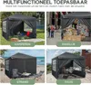 BukkitBow - Tente de réception avec parois latérales - Voir les images du produit 7