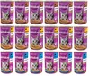 Whiskas karma dla kota Adult 1+ mix smaków w galaretce z Podgląd zdjęcia produktu 1