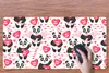 MuchoWow® Schreibtischunterlage Panda - Liebe - Beziehung Produktbild-Vorschau 3