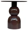 Brix - Beistelltisch Wes - Braun - 52.5x49.5x49.5 cm Produktbild-Vorschau 2