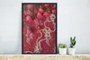 MuchoWow® MuchoWow® Gerahmtes Poster Perlenketten entlang Produktbild-Vorschau 4