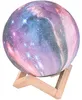 3D Galaxy Mond Lampe 15cm mit 16 Farben – Dimmbare LED Produktbild-Vorschau 11