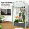 Mini serre de jardin serre balcon avec sac de plantation et Voir les images du produit 9