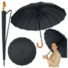 Parasol automatyczny 115cm z pokrowcem czarny Podgląd zdjęcia produktu 2