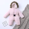 90cm -Baby Winter Overall mit Kapuze Strampler Schneeanzug Produktbild-Vorschau 3