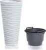 Kvetináč Prosperplast SAND SLIM biely 34,9 cm Náhľad obrázku produktu 3