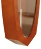 MPM-Quality Imnium Pendeluhr Holz Braun 22 x 58 cm Produktbild-Vorschau 4