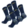 Caterpillar 6 Paar Socken / Arbeitssocken Verstärkte Spitze Produktbild-Vorschau 1