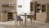 Runder Ausziehbarer Tisch für Esszimmer - 102-142 cm Produktbild-Vorschau 4