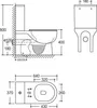 Lavita | WC Kompakt- Poseidon - Weiß - Mit Absenkautomatik Produktbild-Vorschau 13