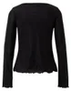 Urban Classics Cardigan Damen Ladies Mesh Cardigan schwarz Produktbild-Vorschau 2