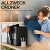 ACROPAQ - 10 x Ringbuch A4 - 2 Ringen, Rückenetiketten, Produktbild-Vorschau 3