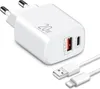 Rýchlonabíjačka USB-C + USB-A, univerzálny napájací adaptér Náhľad obrázku produktu 7