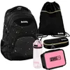 Sac à dos scolaire BeUniq GOLD - Lot de 5 pièces Voir les images du produit 1