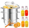 Extracteur de jus à vapeur Izrielar 8 L en acier inoxydable Voir les images du produit 1