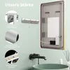 HOKO Miroir de salle de bain antibuée LED 60x80cm avec Voir les images du produit 7