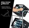 EASYmaxx Metalen drankenkistrek voor 3 kisten - 127x50x34 Productafbeelding-voorbeeld 5