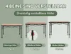 Höhenverstellbarer Campingtisch klappbar – Aluminium Produktbild-Vorschau 3
