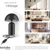 Petite lampe de table rétro ALTEA, design champignon, 40W - Voir les images du produit 5