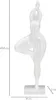 Figura de yoga para mujer, resina brillante, 16x9x45,8 cm, Vista previa de la imagen del producto 7