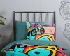 Duvet cover Good Morning 135x200 + 1* 80x80 cm - graffiti Produktbild-Vorschau 7