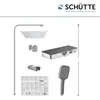 SCHÜTTE Duschsystem OCEAN, Edelstahl Regendusche mit Produktbild-Vorschau 8