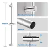 Auralum Duschstange 70cm, Edelstahl Brausestange mit Produktbild-Vorschau 4