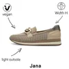 Jana Damen Slipper Elegant Vegan, Taupe, 39 Produktbild-Vorschau 2
