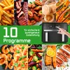 Gourmetmaxx Heißluftfritteuse Vario Doppelkammer 10l 2400W Anteprima dell’immagine prodotto 11