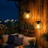 Solar Gartenlampe Hängelampe Kugel 2er Set Außenleuchte Produktbild-Vorschau 7