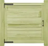 vidaXL Gartentor Imprägniertes Kiefernholz 100x100 cm Produktbild-Vorschau 1