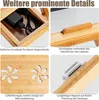 COSTWAY Bambus Laptoptisch klappbar, Notebooktisch Produktbild-Vorschau 6