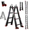 TEENO Aluminium multifunctionele ladder, 4 meter | 4x4 Productafbeelding-voorbeeld 1