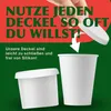 Mehrweg Frische-Deckel für 500g Joghurtbecher (10 Stück), Produktbild-Vorschau 3