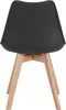 Esszimmerstuhl Schwarze Sitzschale & -Polster Kunstleder Produktbild-Vorschau 6