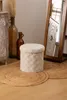 Kulatý skládací taburet PASTI, tuftovaný, Ø 38 cm Náhled obrázku produktu 2