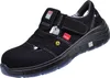 A black HKS safety sandal for women, shown from a side-angle on a white background. Produktbild-Vorschau