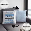 Trendation - Frauchen Deko-Kissen mit Füllung 40x40 Produktbild-Vorschau 2