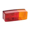 A rectangular automotive tail light with separate red and orange sections, shown against a white background. Anteprima dell’immagine prodotto