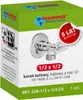 Eckkugelhahn 1/2 x 3/8 für Waschmaschine und Spülmaschine Produktbild-Vorschau 3