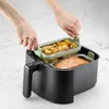 Lékué 890307, Obdélníkový, Sklo, Zelená, Průhledná, -20 - Náhled obrázku produktu 2