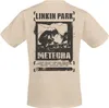 Linkin Park T-Shirt Uni Meteora Spray sand Band-Merch, Produktbild-Vorschau 2