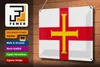 Blechschild Flagge Guernsey 30x20cm Flag of Guernsey Produktbild-Vorschau 3