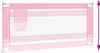 vidaXL Chránič postele pro batolata růžový 200x25 cm Látka Náhled obrázku produktu 6
