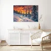 Glasbild 75x50cm in XXL für Wohnzimmer, Schlafzimmer Motiv Produktbild-Vorschau 3