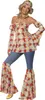 Smiffys - "70s" Kostüm - Damen SM2041 (M) (Bunt) Produktbild-Vorschau 1